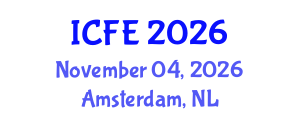 International Conference on Nutrition and Food Engineering (ICFE) November 04, 2026 - Amsterdam, Netherlands International Conference on Nutrition and Food Engineering (ICFE) November 04, 2026 - Amsterdam, Netherlands