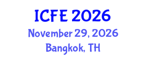 International Conference on Nutrition and Food Engineering (ICFE) November 29, 2026 - Bangkok, Thailand International Conference on Nutrition and Food Engineering (ICFE) November 29, 2026 - Bangkok, Thailand