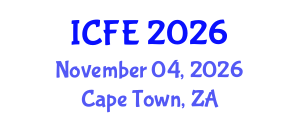 International Conference on Nutrition and Food Engineering (ICFE) November 04, 2026 - Cape Town, South Africa International Conference on Nutrition and Food Engineering (ICFE) November 04, 2026 - Cape Town, South Africa