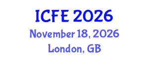 International Conference on Nutrition and Food Engineering (ICFE) November 18, 2026 - London, United Kingdom International Conference on Nutrition and Food Engineering (ICFE) November 18, 2026 - London, United Kingdom
