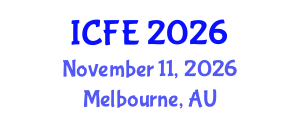 International Conference on Nutrition and Food Engineering (ICFE) November 11, 2026 - Melbourne, Australia International Conference on Nutrition and Food Engineering (ICFE) November 11, 2026 - Melbourne, Australia