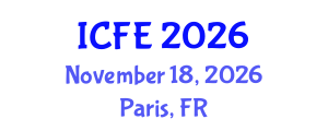 International Conference on Nutrition and Food Engineering (ICFE) November 18, 2026 - Paris, France International Conference on Nutrition and Food Engineering (ICFE) November 18, 2026 - Paris, France