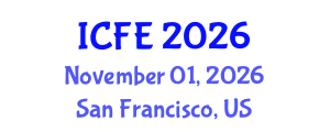 International Conference on Nutrition and Food Engineering (ICFE) November 01, 2026 - San Francisco, United States International Conference on Nutrition and Food Engineering (ICFE) November 01, 2026 - San Francisco, United States