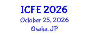 International Conference on Nutrition and Food Engineering (ICFE) October 25, 2026 - Osaka, Japan International Conference on Nutrition and Food Engineering (ICFE) October 25, 2026 - Osaka, Japan