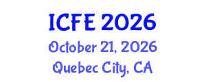 International Conference on Nutrition and Food Engineering (ICFE) October 21, 2026 - Quebec City, Canada International Conference on Nutrition and Food Engineering (ICFE) October 21, 2026 - Quebec City, Canada
