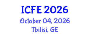 International Conference on Nutrition and Food Engineering (ICFE) October 04, 2026 - Tbilisi, Georgia International Conference on Nutrition and Food Engineering (ICFE) October 04, 2026 - Tbilisi, Georgia