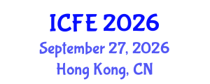 International Conference on Nutrition and Food Engineering (ICFE) September 27, 2026 - Hong Kong, China International Conference on Nutrition and Food Engineering (ICFE) September 27, 2026 - Hong Kong, China