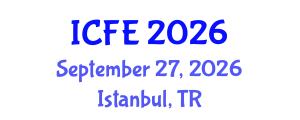 International Conference on Nutrition and Food Engineering (ICFE) September 27, 2026 - Istanbul, Turkey International Conference on Nutrition and Food Engineering (ICFE) September 27, 2026 - Istanbul, Turkey