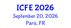 International Conference on Nutrition and Food Engineering (ICFE) September 20, 2026 - Paris, France International Conference on Nutrition and Food Engineering (ICFE) September 20, 2026 - Paris, France