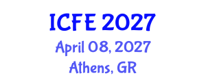 International Conference on Nutrition and Food Engineering (ICFE) April 08, 2027 - Athens, Greece International Conference on Nutrition and Food Engineering (ICFE) April 08, 2027 - Athens, Greece