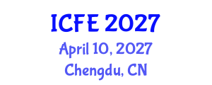 International Conference on Nutrition and Food Engineering (ICFE) April 10, 2027 - Chengdu, China International Conference on Nutrition and Food Engineering (ICFE) April 10, 2027 - Chengdu, China