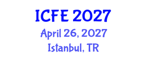 International Conference on Nutrition and Food Engineering (ICFE) April 26, 2027 - Istanbul, Turkey International Conference on Nutrition and Food Engineering (ICFE) April 26, 2027 - Istanbul, Turkey
