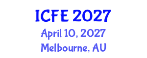 International Conference on Nutrition and Food Engineering (ICFE) April 10, 2027 - Melbourne, Australia International Conference on Nutrition and Food Engineering (ICFE) April 10, 2027 - Melbourne, Australia