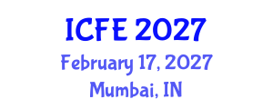 International Conference on Nutrition and Food Engineering (ICFE) February 17, 2027 - Mumbai, India International Conference on Nutrition and Food Engineering (ICFE) February 17, 2027 - Mumbai, India