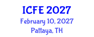 International Conference on Nutrition and Food Engineering (ICFE) February 10, 2027 - Pattaya, Thailand