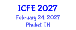 International Conference on Nutrition and Food Engineering (ICFE) February 24, 2027 - Phuket, Thailand