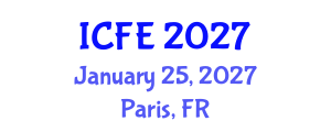 International Conference on Nutrition and Food Engineering (ICFE) January 25, 2027 - Paris, France International Conference on Nutrition and Food Engineering (ICFE) January 25, 2027 - Paris, France