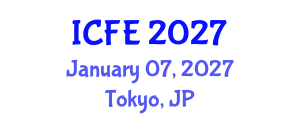 International Conference on Nutrition and Food Engineering (ICFE) January 07, 2027 - Tokyo, Japan International Conference on Nutrition and Food Engineering (ICFE) January 07, 2027 - Tokyo, Japan