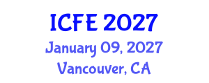International Conference on Nutrition and Food Engineering (ICFE) January 09, 2027 - Vancouver, Canada International Conference on Nutrition and Food Engineering (ICFE) January 09, 2027 - Vancouver, Canada