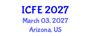 International Conference on Nutrition and Food Engineering (ICFE) March 03, 2027 - Arizona, United States International Conference on Nutrition and Food Engineering (ICFE) March 03, 2027 - Arizona, United States