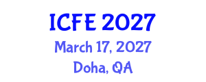 International Conference on Nutrition and Food Engineering (ICFE) March 17, 2027 - Doha, Qatar International Conference on Nutrition and Food Engineering (ICFE) March 17, 2027 - Doha, Qatar