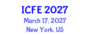 International Conference on Nutrition and Food Engineering (ICFE) March 17, 2027 - New York, United States International Conference on Nutrition and Food Engineering (ICFE) March 17, 2027 - New York, United States