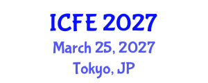 International Conference on Nutrition and Food Engineering (ICFE) March 25, 2027 - Tokyo, Japan International Conference on Nutrition and Food Engineering (ICFE) March 25, 2027 - Tokyo, Japan