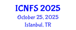 International Conference on Nutrition and Food Science (ICNFS) October 25, 2025 - Istanbul, Turkey