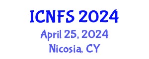 International Conference on Nutrition and Food Sciences (ICNFS) April 25, 2024 - Nicosia, Cyprus
