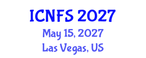 International Conference on Nutrition and Food Sciences (ICNFS) May 15, 2027 - Las Vegas, United States International Conference on Nutrition and Food Sciences (ICNFS) May 15, 2027 - Las Vegas, United States