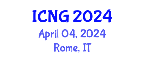 International Conference on Nutrition and Growth (ICNG) April 04, 2024 - Rome, Italy