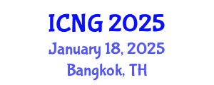 International Conference on Nutrition and Growth (ICNG) January 18, 2025 - Bangkok, Thailand