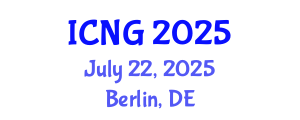 International Conference on Nutrition and Growth (ICNG) July 22, 2025 - Berlin, Germany