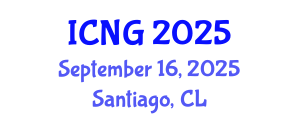 International Conference on Nutrition and Growth (ICNG) September 16, 2025 - Santiago, Chile