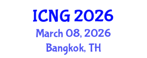International Conference on Nutrition and Growth (ICNG) March 08, 2026 - Bangkok, Thailand
