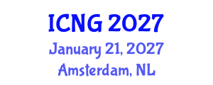 International Conference on Nutrition and Growth (ICNG) January 21, 2027 - Amsterdam, Netherlands International Conference on Nutrition and Growth (ICNG) January 21, 2027 - Amsterdam, Netherlands