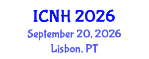 International Conference on Nutrition and Health (ICNH) September 20, 2026 - Lisbon, Portugal