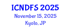 International Conference on Nutrition, Dietetics and Food Science (ICNDFS) November 15, 2025 - Kyoto, Japan