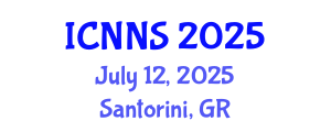 International Conference on Nutritional and Nutraceutical Sciences (ICNNS) July 12, 2025 - Santorini, Greece