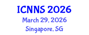 International Conference on Nutritional and Nutraceutical Sciences (ICNNS) March 29, 2026 - Singapore, Singapore