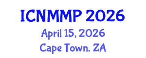 International Conference on Nutritional Medicine and Medicinal Plants (ICNMMP) April 15, 2026 - Cape Town, South Africa