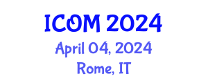 International Conference on Obesity and Metabolism (ICOM) April 04, 2024 - Rome, Italy