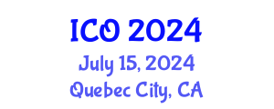 International Conference on Obesity (ICO) July 15, 2024 - Quebec City, Canada