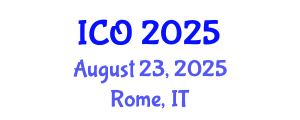 International Conference on Obesity (ICO) August 23, 2025 - Rome, Italy