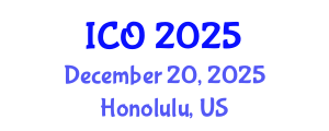 International Conference on Obesity (ICO) December 20, 2025 - Honolulu, United States