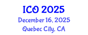 International Conference on Obesity (ICO) December 16, 2025 - Quebec City, Canada