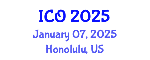 International Conference on Obesity (ICO) January 07, 2025 - Honolulu, United States