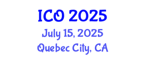 International Conference on Obesity (ICO) July 15, 2025 - Quebec City, Canada