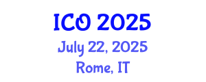 International Conference on Obesity (ICO) July 22, 2025 - Rome, Italy