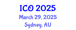 International Conference on Obesity (ICO) March 29, 2025 - Sydney, Australia